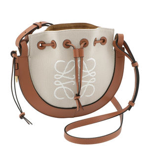 【LOEWE】ANAGRAM HORSESHOE SHOULDER BAG LOEWE Luxury Horseshoe Shoulder Bag Anagram Leather | eBay